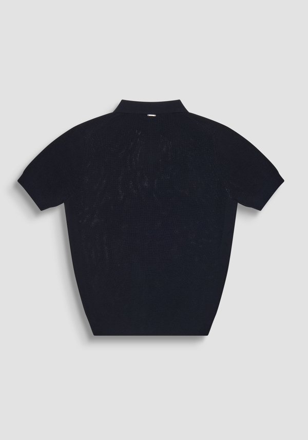 CAMISETA SIN MANGAS REGULAR FIT DE MEZCLA DE VISCOSA TEJIDA - Antony Morato Online Shop