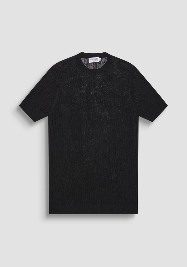 PULL REGULAR FIT EN COTON MÉLANGÉ AVEC FERMETURE À GLISSIÈRE - Antony Morato Online Shop
