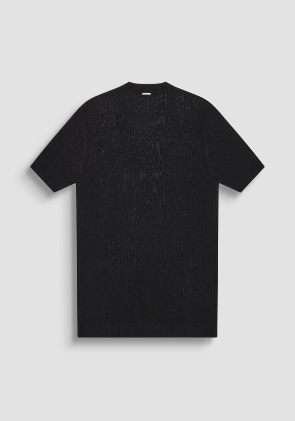 PULL REGULAR FIT EN COTON MÉLANGÉ AVEC FERMETURE À GLISSIÈRE - Antony Morato Online Shop