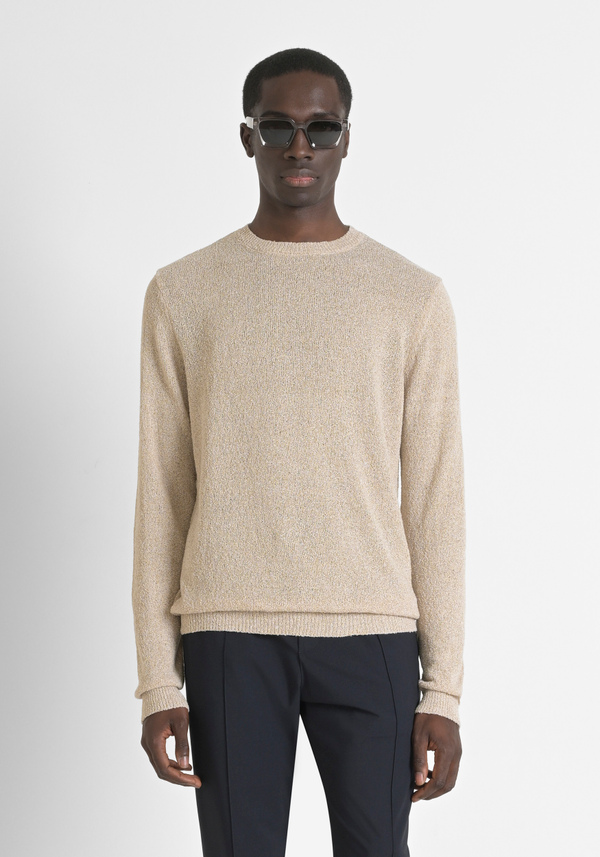 REGULAR FIT JERSEY IN TECHNICAL FABRIC - Antony Morato Online Shop