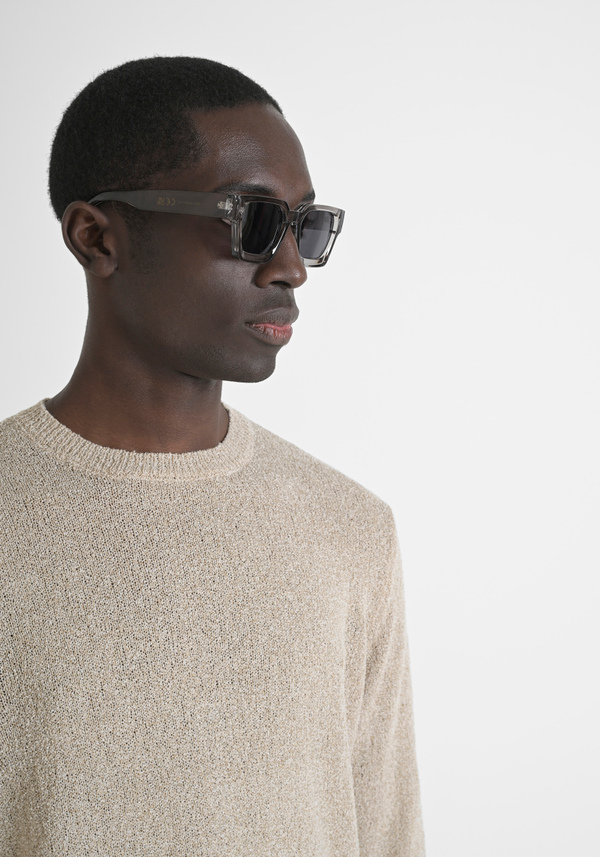 REGULAR FIT JERSEY IN TECHNICAL FABRIC - Antony Morato Online Shop