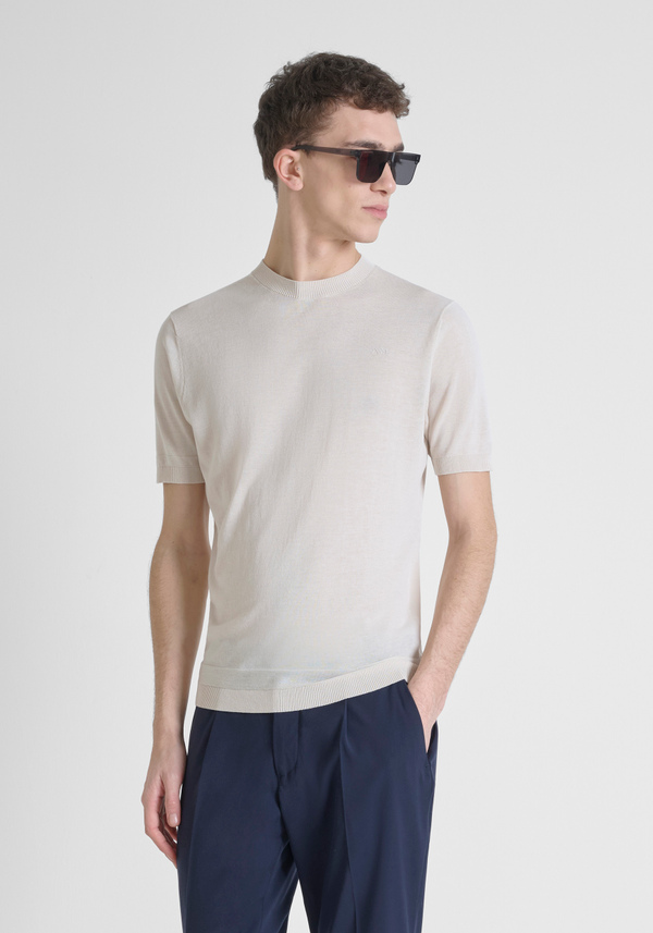 PULL REGULAR FIT EN TISSU TECHNIQUE - Antony Morato Online Shop