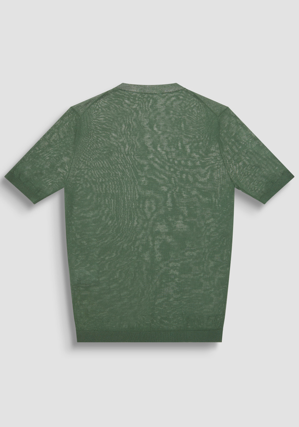 REGULAR FIT COTTON BLEND JERSEY WITH LOGO ON CHEST - Antony Morato Online Shop