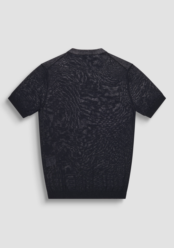 REGULAR FIT COTTON BLEND JERSEY WITH LOGO ON CHEST - Antony Morato Online Shop