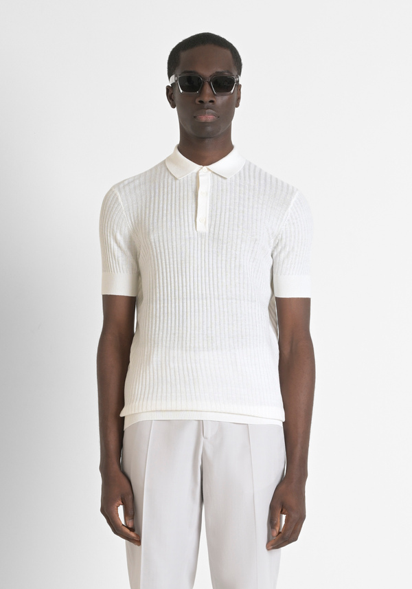 SLIM FIT JERSEY IN VISCOSE BLEND FABRIC - Antony Morato Online Shop