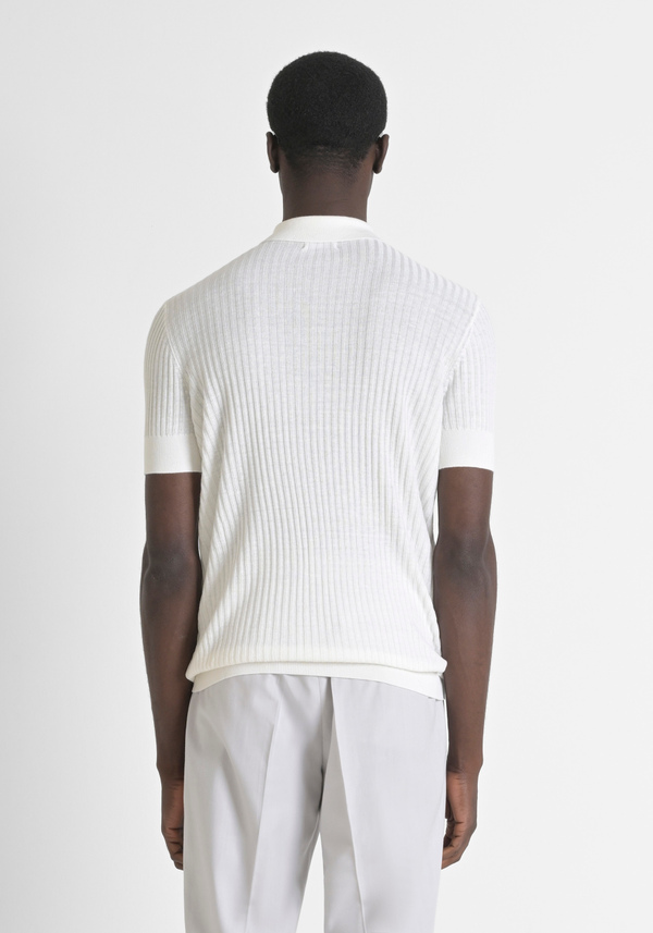 SLIM FIT JERSEY IN VISCOSE BLEND FABRIC - Antony Morato Online Shop