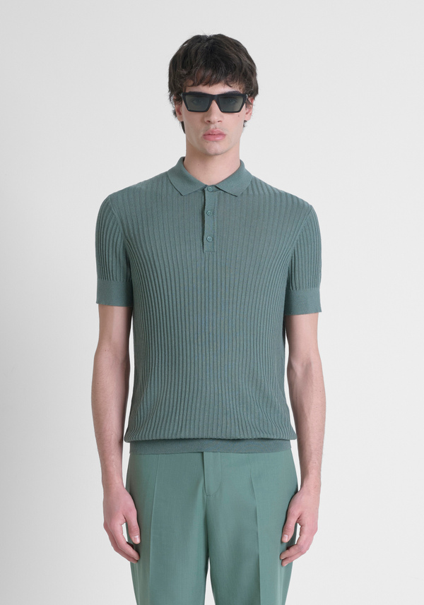 SLIM FIT JERSEY IN VISCOSE BLEND FABRIC - Antony Morato Online Shop