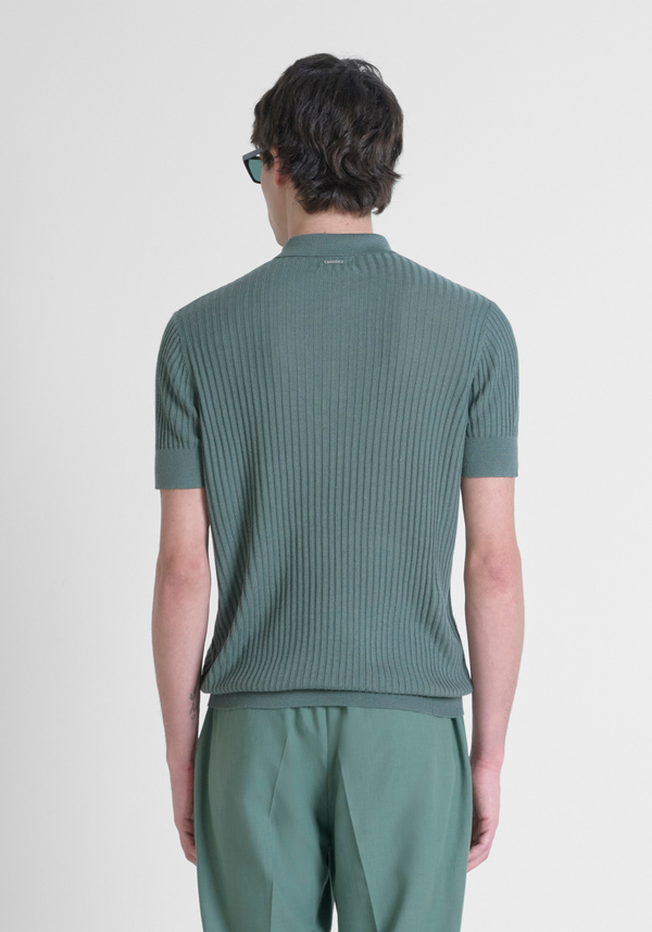 SLIM FIT JERSEY IN VISCOSE BLEND FABRIC - Antony Morato Online Shop
