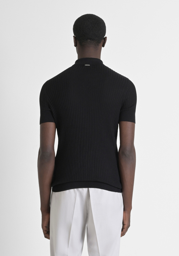 SLIM FIT JERSEY IN VISCOSE BLEND FABRIC - Antony Morato Online Shop