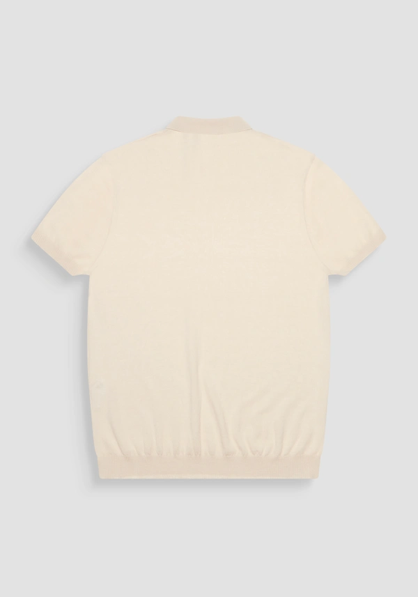 PULL-OVER À COUPE RÉGULIÈRE EN COTON MÉLANGÉ DOUX AVEC IMPRESSION DU LOGO - Antony Morato Online Shop