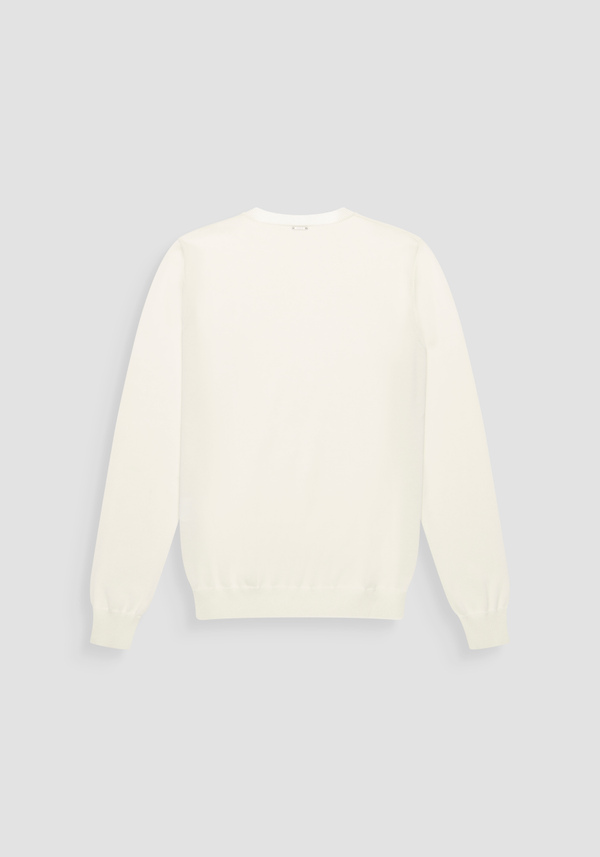 REGULAR FIT COTTON BLEND JERSEY WITH LOGO - Antony Morato Online Shop