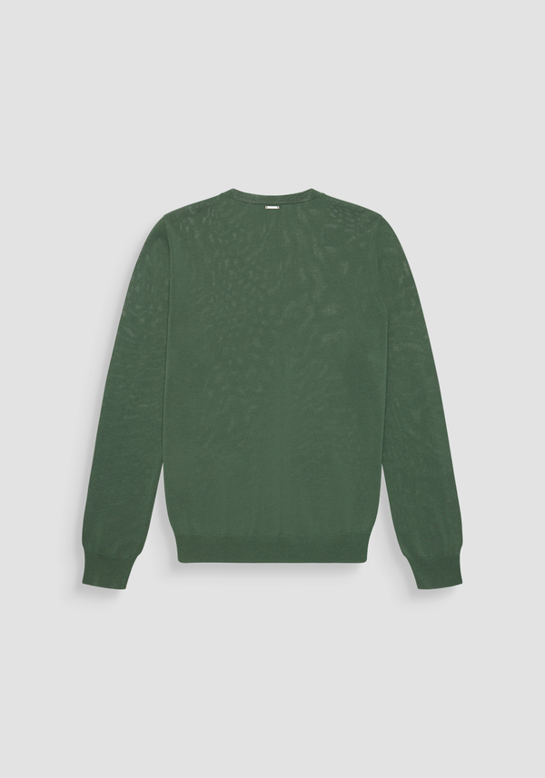 REGULAR FIT COTTON BLEND JERSEY WITH LOGO - Antony Morato Online Shop