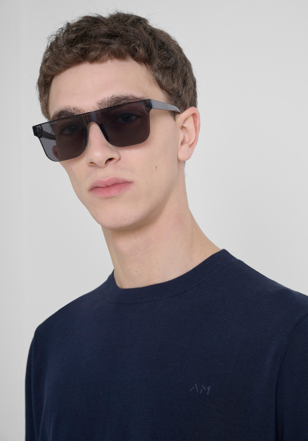 PULLOVER SLIM FIT AUS VISKOSE-MISCHGEWEBE - Antony Morato Online Shop