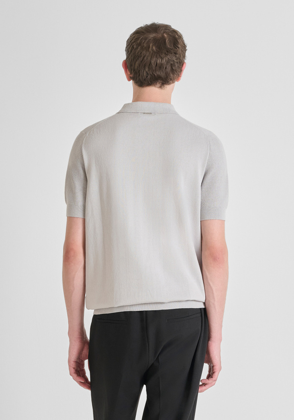 POLO REGULAR FIT IN FILATO DI COTONE - Antony Morato Online Shop