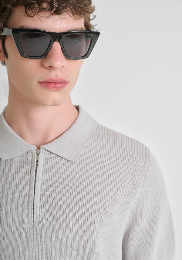 POLO REGULAR FIT IN FILATO DI COTONE - Antony Morato Online Shop