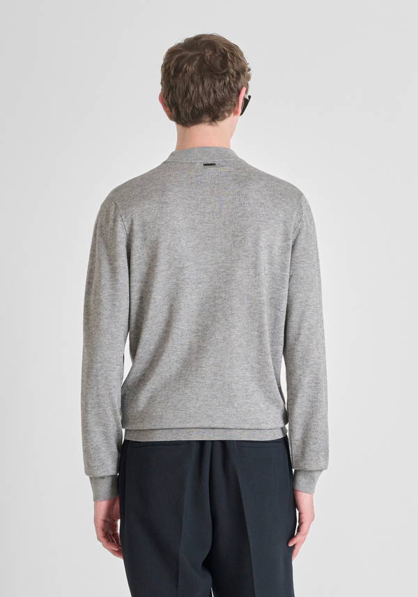 MAGLIA REGULAR FIT IN MISTO LANA - Antony Morato Online Shop