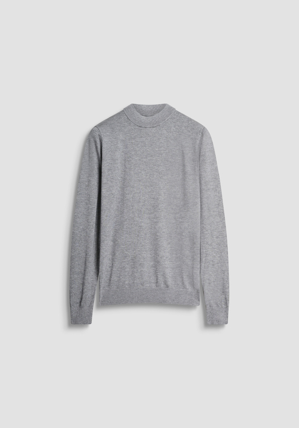 PULL COUPE DROITE EN LAINE MÉLANGÉE - Antony Morato Online Shop