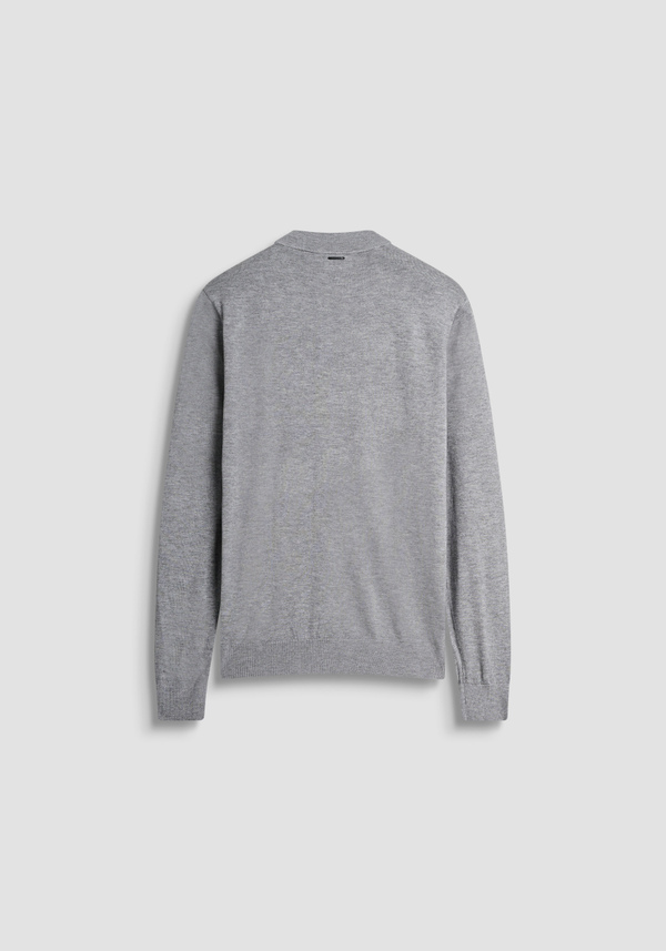 PULL COUPE DROITE EN LAINE MÉLANGÉE - Antony Morato Online Shop