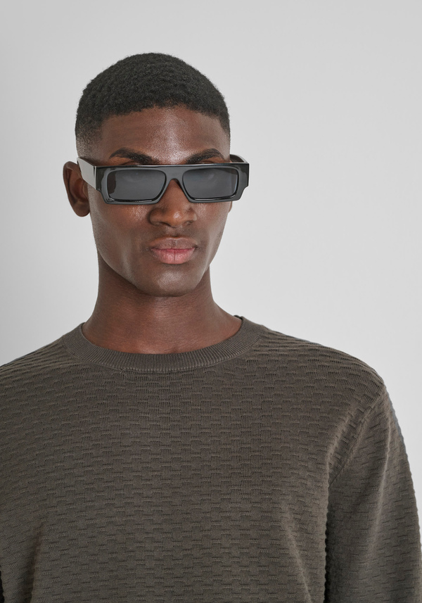 PULL REGULAR FIT EN COTON AVEC MOTIF GÉOMÉTRIQUE - Antony Morato Online Shop