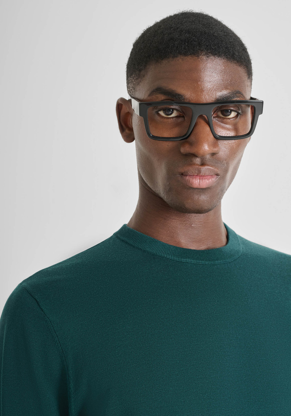 PULL REGULAR FIT EN MÉLANGE DE LAINE - Antony Morato Online Shop