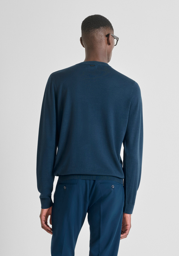 PULL REGULAR FIT EN MÉLANGE DE LAINE - Antony Morato Online Shop