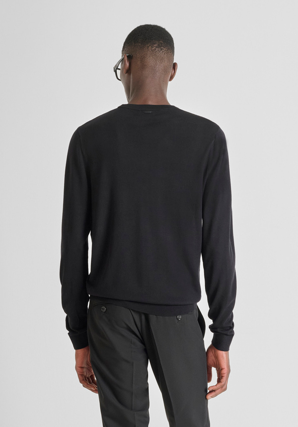 PULL REGULAR FIT EN MÉLANGE DE LAINE - Antony Morato Online Shop