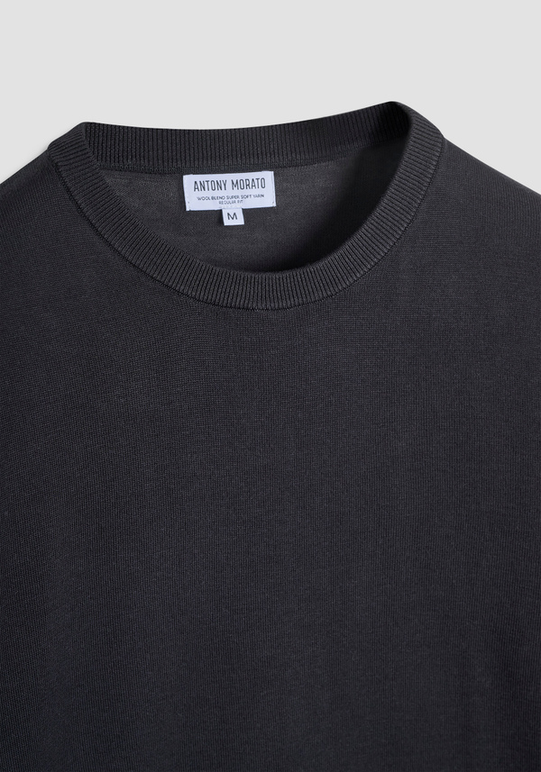 PULL REGULAR FIT EN MÉLANGE DE LAINE - Antony Morato Online Shop