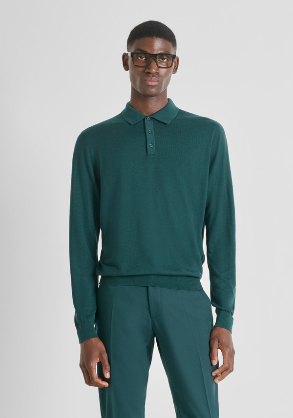 REGULAR FIT SWEATER IN SUPER SOFT WOOL BLEND - Antony Morato Online Shop