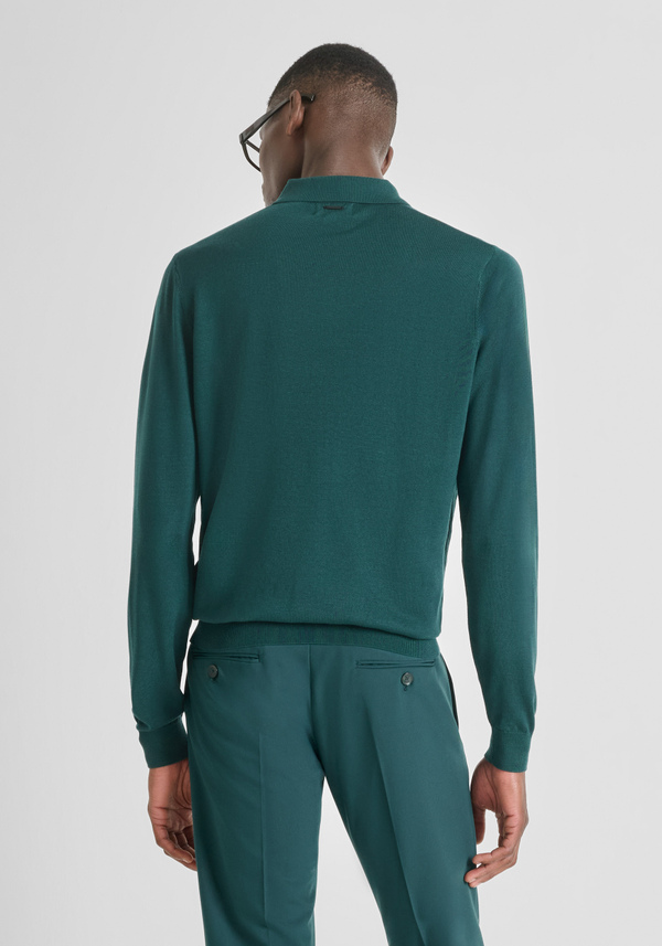 REGULAR FIT SWEATER IN SUPER SOFT WOOL BLEND - Antony Morato Online Shop