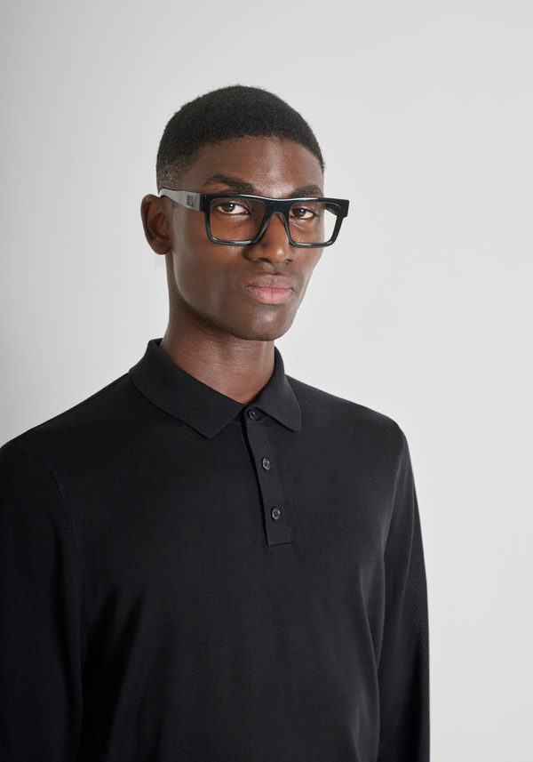 REGULAR FIT SWEATER IN SUPER SOFT WOOL BLEND - Antony Morato Online Shop