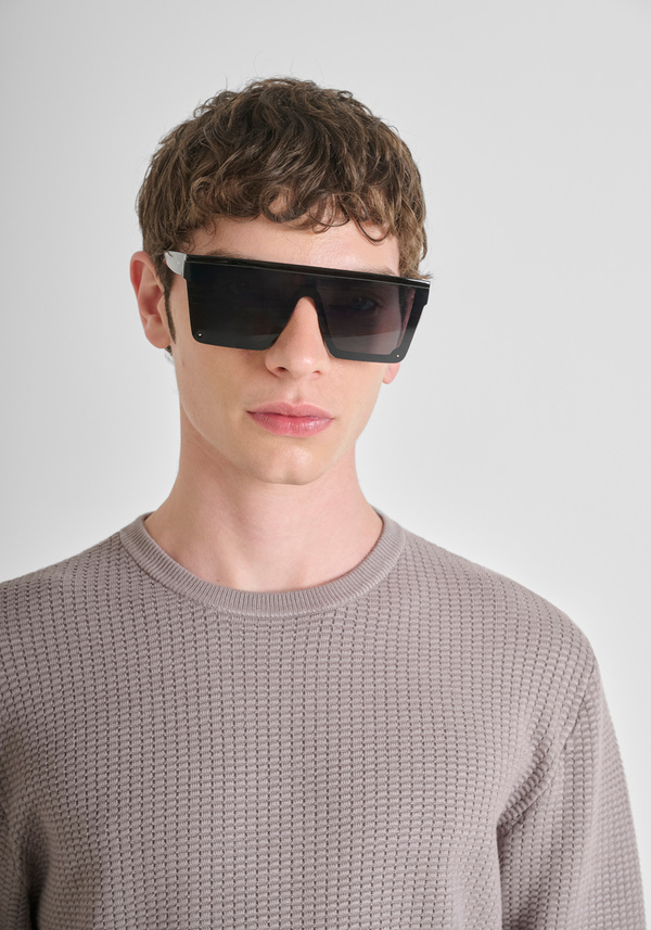 REGULAR FIT SWEATER IN VISCOSE BLEND - Antony Morato Online Shop