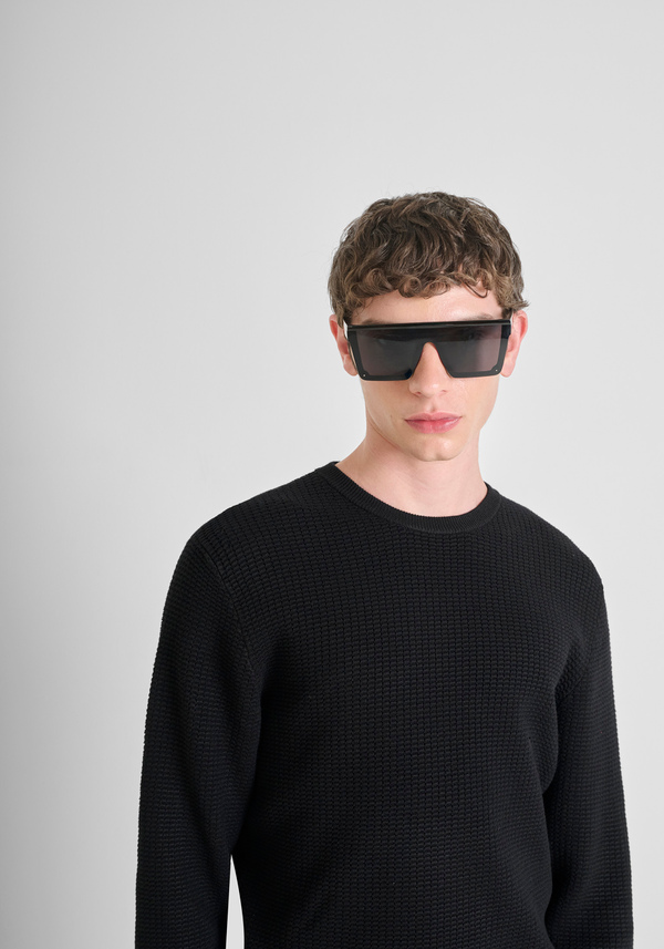 REGULAR FIT SWEATER IN VISCOSE BLEND - Antony Morato Online Shop