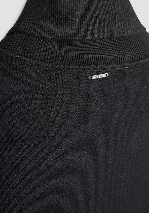 RELAXED FIT TURTLENECK SWEATER IN VISCOSE BLEND - Antony Morato Online Shop