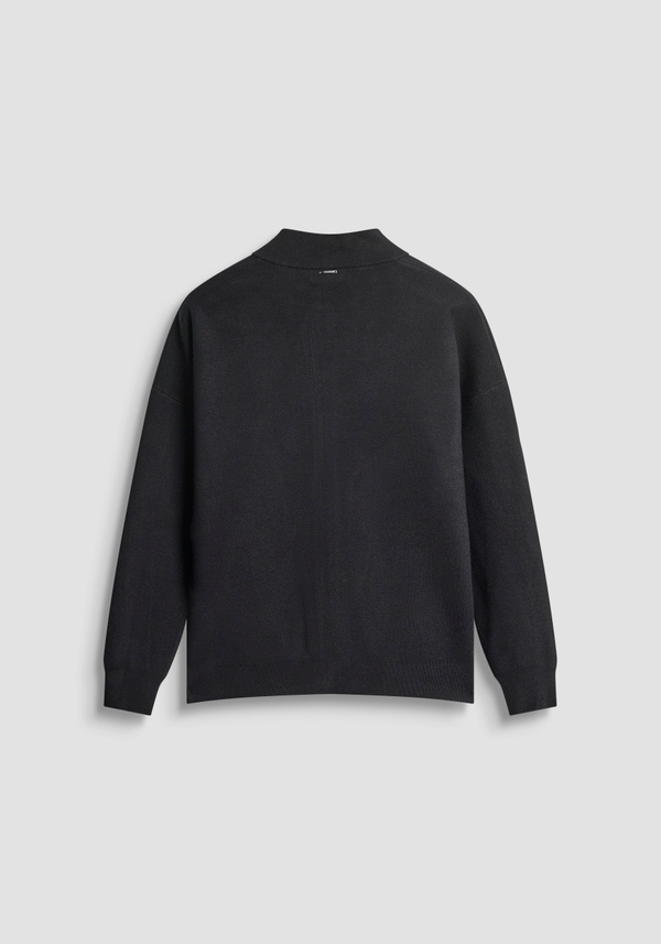 RELAXED FIT TURTLENECK SWEATER IN VISCOSE BLEND - Antony Morato Online Shop