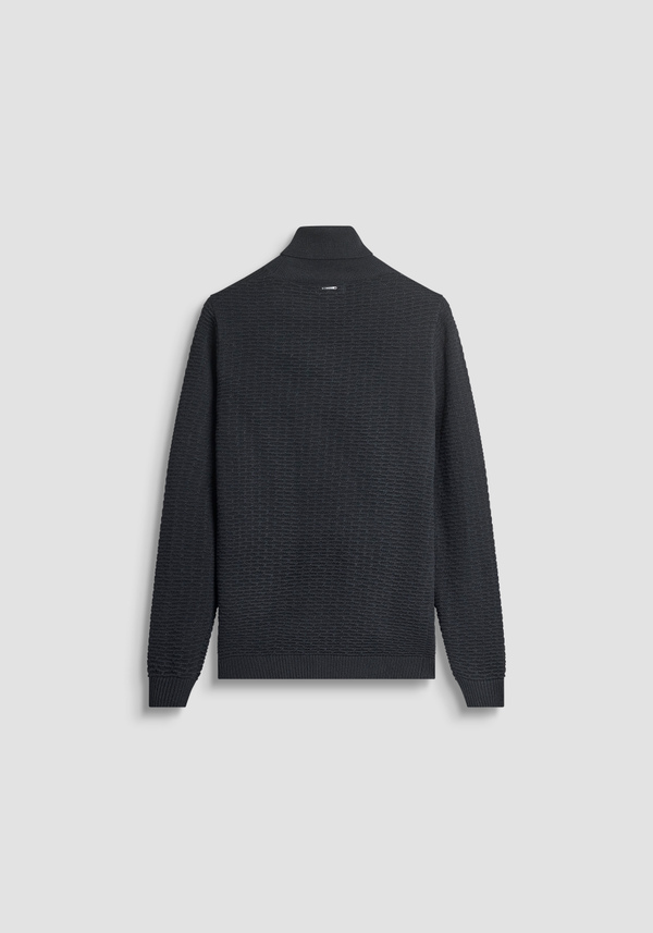 PULL À COL ROULÉ COUPE REGULAR EN MÉLANGE DE LAINE MÉRINOS - Antony Morato Online Shop