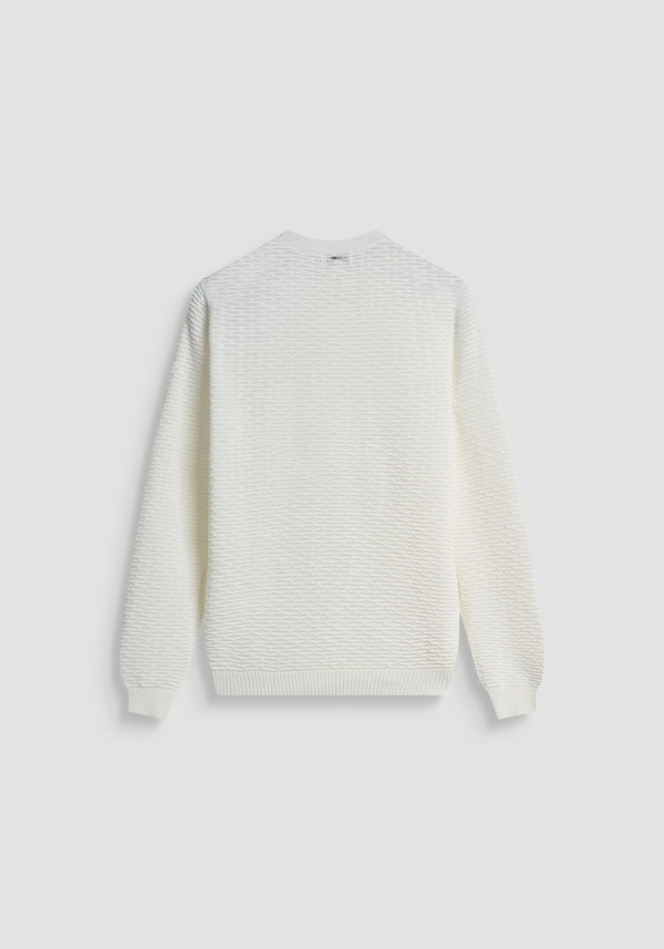 REGULAR FIT MERINO WOOL BLEND JERSEY - Antony Morato Online Shop