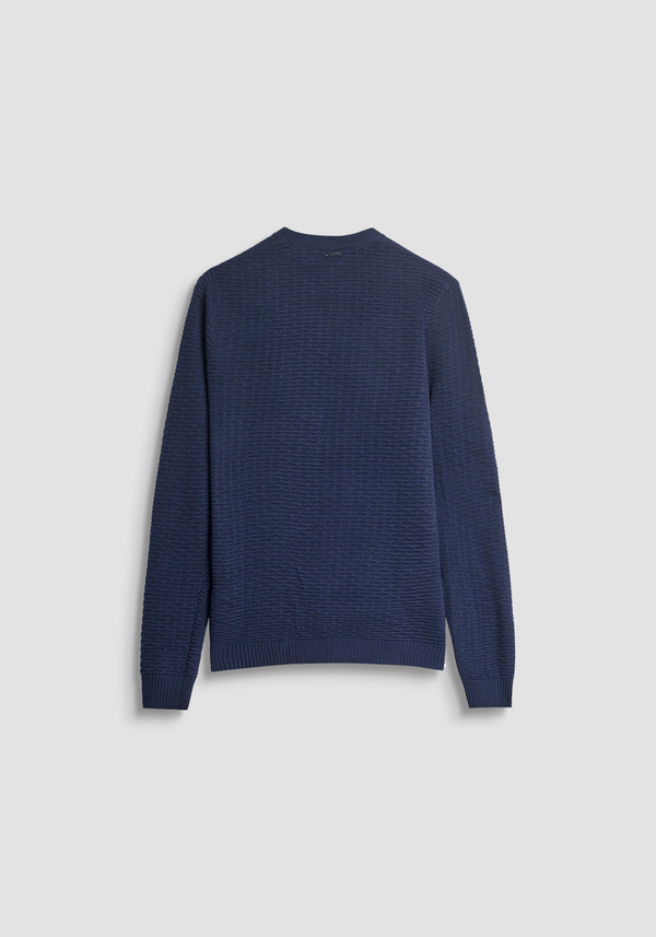 PULL COUPE REGULAR EN MÉLANGE DE LAINE MÉRINOS - Antony Morato Online Shop