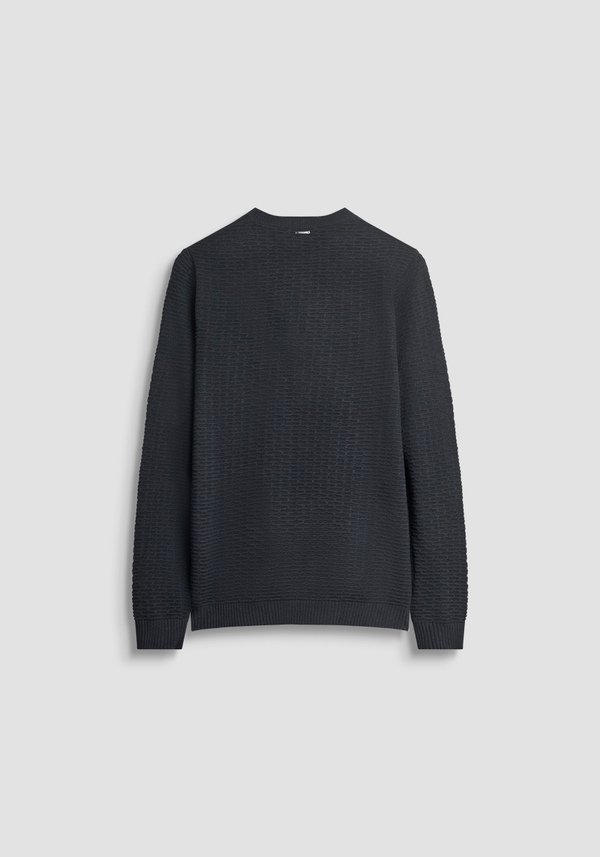REGULAR FIT MERINO WOOL BLEND JERSEY - Antony Morato Online Shop