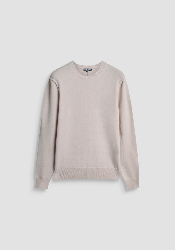 PULL COUPE REGULAR EN MÉLANGE DE VISCOSE - Antony Morato Online Shop