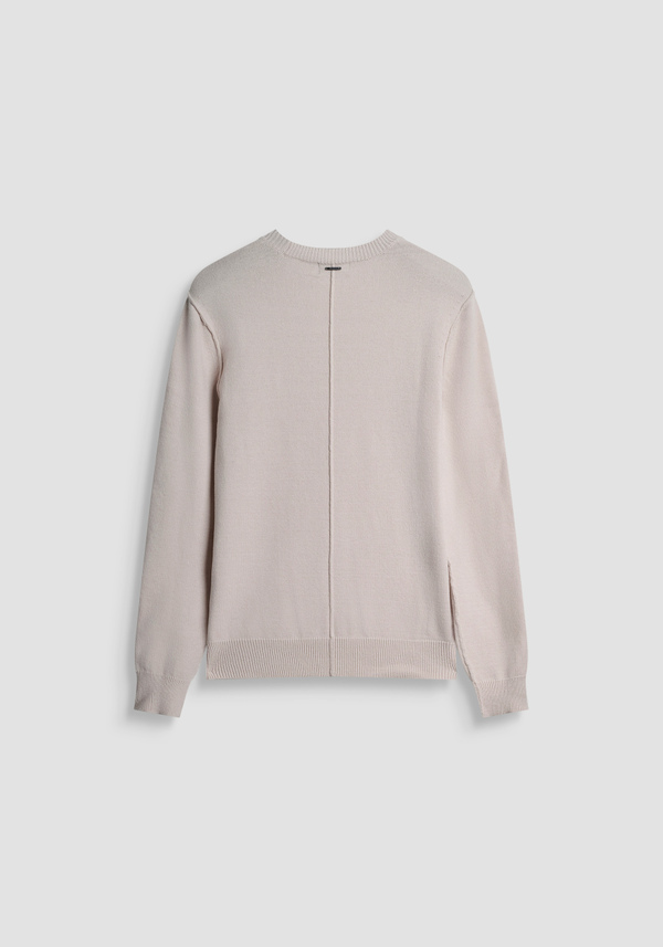 PULL COUPE REGULAR EN MÉLANGE DE VISCOSE - Antony Morato Online Shop