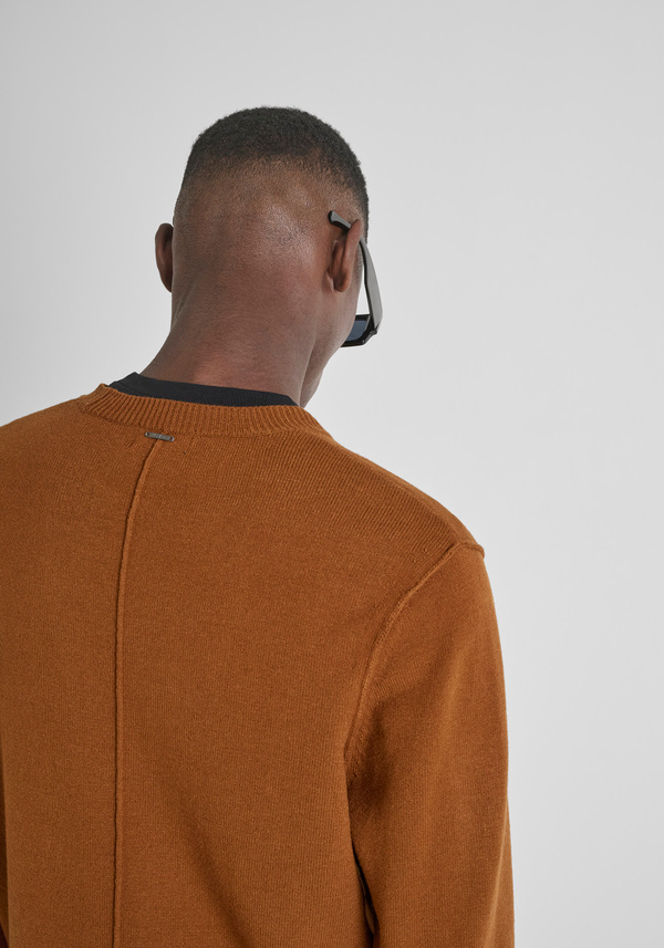 REGULAR FIT VISCOSE BLEND SWEATER - Antony Morato Online Shop