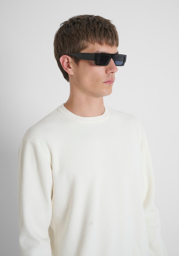 REGULAR FIT SUPER SOFT YARN JERSEY - Antony Morato Online Shop