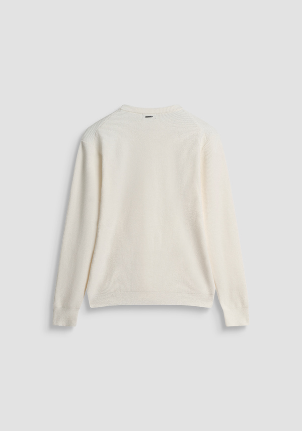 REGULAR FIT SUPER SOFT YARN JERSEY - Antony Morato Online Shop