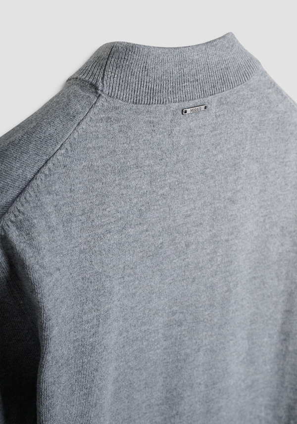 REGULAR FIT SWEATER IN WOOL AND CASHMERE BLEND - Antony Morato Online Shop
