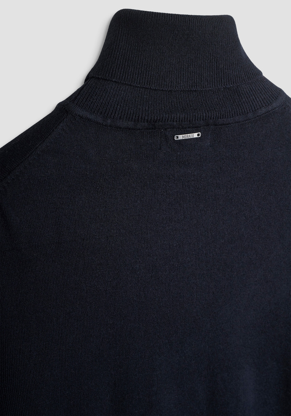 REGULAR FIT WOOL AND CASHMERE BLEND SWEATER WITH COLLAR - Antony Morato Online Shop