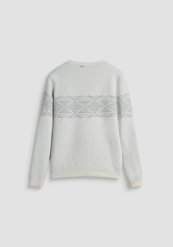 REGULAR FIT WOOL-MOHAIR BLEND SWEATER - Antony Morato Online Shop