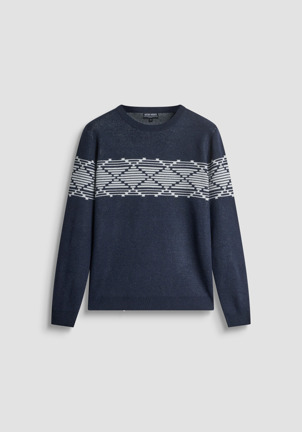 REGULAR FIT WOOL-MOHAIR BLEND SWEATER - Antony Morato Online Shop