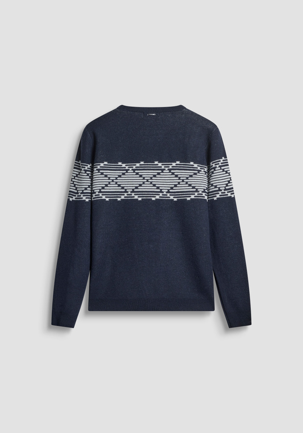REGULAR FIT WOOL-MOHAIR BLEND SWEATER - Antony Morato Online Shop