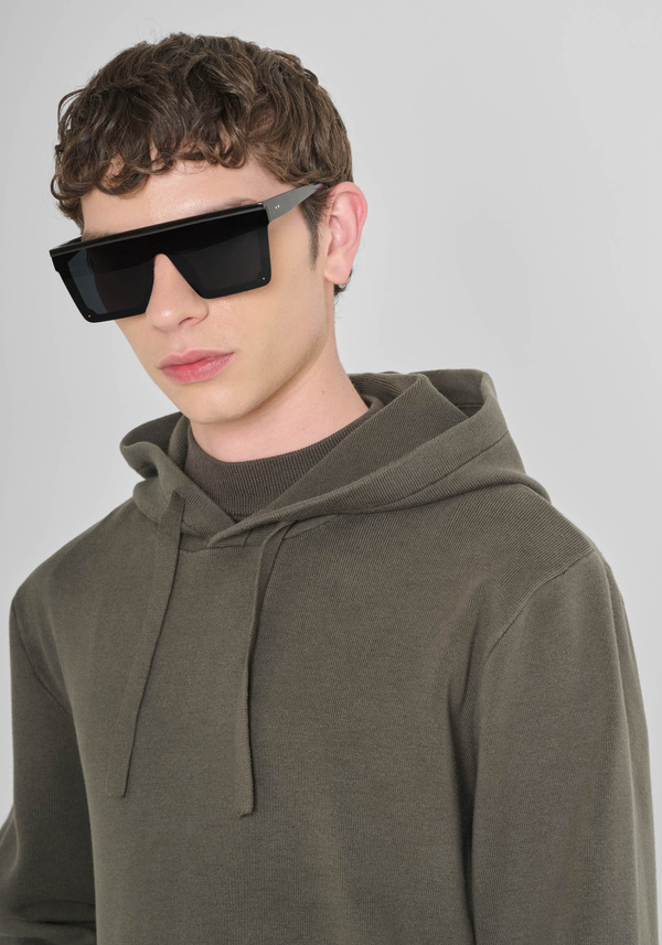 HOODIE COUPE RELAXED EN MÉLANGE DE COTON DOUX AU TOUCHER - Antony Morato Online Shop