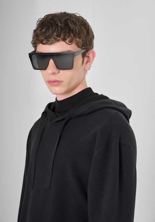 RELAXED FIT COTTON BLEND HOODIE SOFT TOUCH - Antony Morato Online Shop